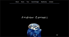 Desktop Screenshot of andrewconsoli.com
